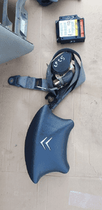 Konsola poduszki pasy AIRBAG  sensor zestaw naprawczy Citroen C5 I 9