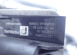 Zawór egr 1.6 hdi mondeo MK4 peugoet citroen 9671187780 radom 5