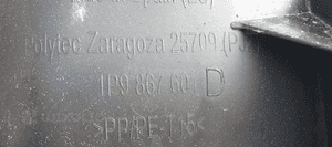 Tapicerka osłona klapy bagażnika Seat Leon II 1P9867601D 7