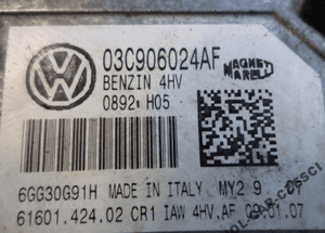 KOMPUTER SILNIKA SEAT IBIZA III 1.4 03C906024AF 2