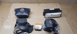 Zaślepka konsoli poduszki pasy AIRBAG zestaw naprawczy VW Passat B5 1