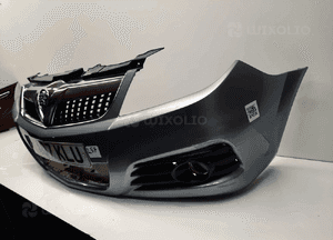 Zderzak przód przedni opel vectra c lift fl Z163 szary halogeny 3