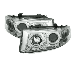 Seat leon toledo lampy reflektory soczewkowe chrom 3