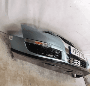 Zderzak przód przedni do volkswagen vw passat B6 grill LB5M błękitny 4
