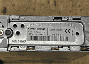 Radio 7645610510 Radioodtwarzacz Kaseta BLAUPUNKT Lubeck RCC45 Mercedes 12
