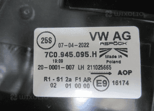 Lampa tylna tył lewa vw crafter ii man 7C0945095H 2016 12