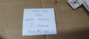 Kurtyna Airbag poduszka prawa Skoda Rapid 5JA880742 8