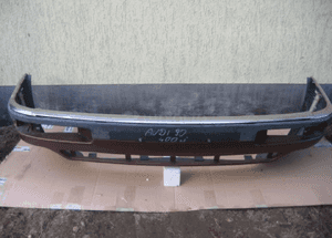 Audi 90 B3 zderzak przedni ładny chromy ok 1