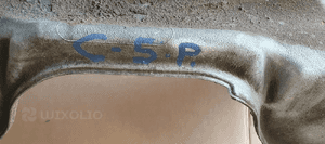 Wózek sanki belka przód przednia Citroen C5 III 9661332680 8