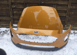 FORD FIESTA MK8 ATRAPA ZDERZAKA H1BB-8B271-A1 ŁADNA ORYGINAŁ 3