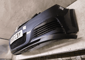 Zderzak przód przedni opel vectra c lift fl Z168 szary grafitowy 2