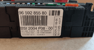 KOMPUTER STEROWNIK BSI IMMOBILIZER KLUCZYK CITROEN PEUGEOT 1.6 HDI 9663394580 9659285580 ORYGINAŁ 9