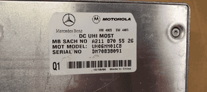 Moduł sterownik telefonu bluetooth Mercedes W211 A2118705526 4