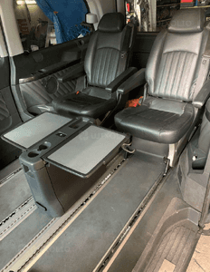 MERCEDES 447 v klasa szyny pod stół METRIS VITO VIANO 639 stolik 1
