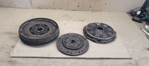 Sprzęgło tarcza docisk koło dwumas VW Passat B5 FL 1.9 TDI 028141035MX 1