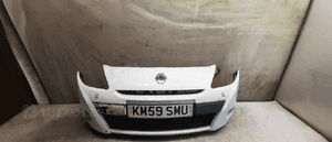 Zderzak przód przedni renault clio 3 iii lift fl OV369 biały halogeny 1