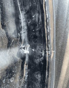 MERCEDES GL X 164 drzwi czarne 197 tył prawe listwa chrom zamek 11