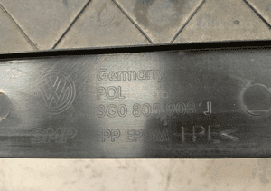 Spoiler zderzaka przód vw passat B8 3G lift 2019- 2