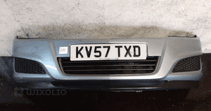 Zderzak przód przedni do opel astra h 3 iii lift fl Z163 szary 1