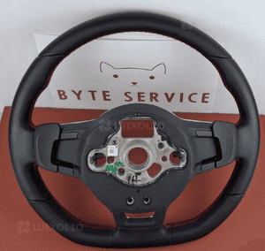 Volkswagen Golf 7 KIEROWNICA MULTIFUNKCYJNA Skóra Łopatki GTi 5G0419091BR 3