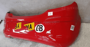 Zderzak tył tylny do opel corsa d 3D 3 drzwi hb Y547 czerwony 3