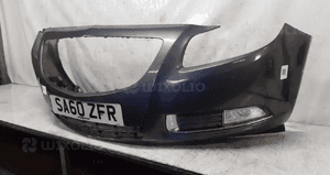 Zderzak przód przedni do opel insignia a halogeny Z177 szary 3