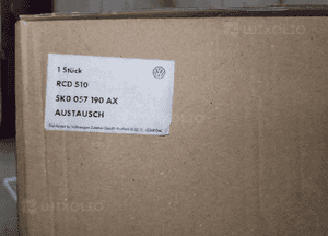 Radio RCD 510 Volkswagen 5K0057190AX 5K0035190A 5