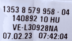 BMW X5 G05 Przewód dopływowy paliwa z czujnikiem 8579958 3