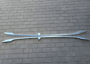 RELINGI DACHOWE komplet VW Passat B6 kombi lift srebrne chrom 1