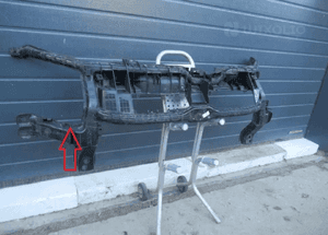 Pas przedni przód wzmocnienie ford transit MK8 2013- 4