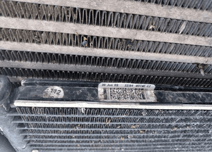 Jaguar xf X250 3.0 td chłodnice intercooler wody klimy komplet wentylator 5