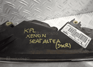 Lampy xenon seat altea prawa lewa komplet 4