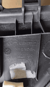 OSŁONA ZAŚLEPKA OBUDOWA LEWA LUSTERKA LEWEGO PEUGEOT 308 T9 96777452 2