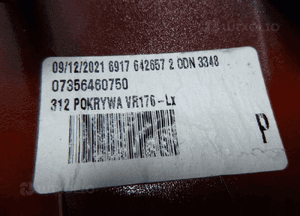 Fiat 500 lewa osłona obudowa lusterka nakładka 10