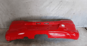 Zderzak tył tylny opel corsa d Y547 czerwony 5D 5 drzwi hb 2