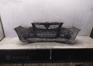 Zderzak przód przedni opel agila 2 ii b zccb srebrny halogeny 7
