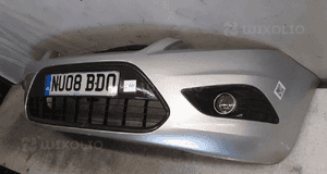 Zderzak przód przedni ford focus MK.2 2 ii lift fl 03 srebrny halogeny 3