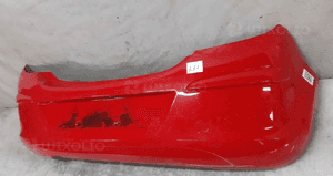 Zderzak tył tylny do opel corsa d Z547 czerwony 3