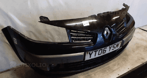 Zderzak przód przedni renualt megane 2 ii NV676 czarny halogeny 2