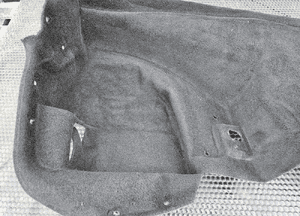 Boczki Boczek Bagażnika Tapicerka Podloga Dywan Osłona Seat Cordoba 1 I 98r 31