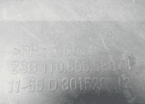 Pas przedni przód wzmocnienie czołowe vw touran i lift caddy iii 3 lift 1T0805588AF 2010-2015 14
