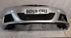 Zderzak przód przedni do mazda 5 v lift fl srebrny 22V 1