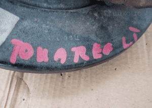 Zwrotnica piasta lewy tył tylna lewa VW Touareg 7L 7