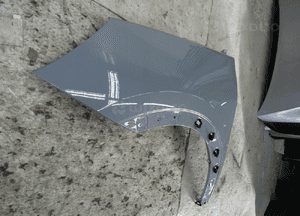 Ford puma MK2 idealny pod kolor grey matter FN5A błotnik przedni lewy 2