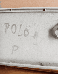 Osłona poszycie słupka prawy przód VW Polo 9N 6Q0867234F 6
