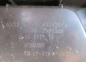Pas przedni przód wzmocnienie bmw 2 F45 2014- 20