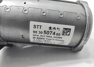 Rozrusznik peugeot 208 i 1.2 vti 9830507480 2015-2019 lift 4