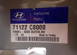 PRÓG SŁUPEK PRAWY PRZÓD HYUNDAI I20 14- 2