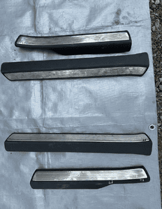 MERCEDES s 222 osłona plastik listwa progu plecy słupek 15