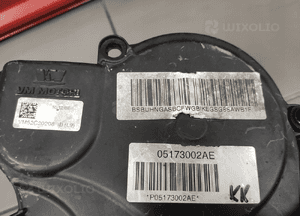 Dodge nitro 2.8 crd diesel osłona paska łańcucha rozrządu oryginał 8